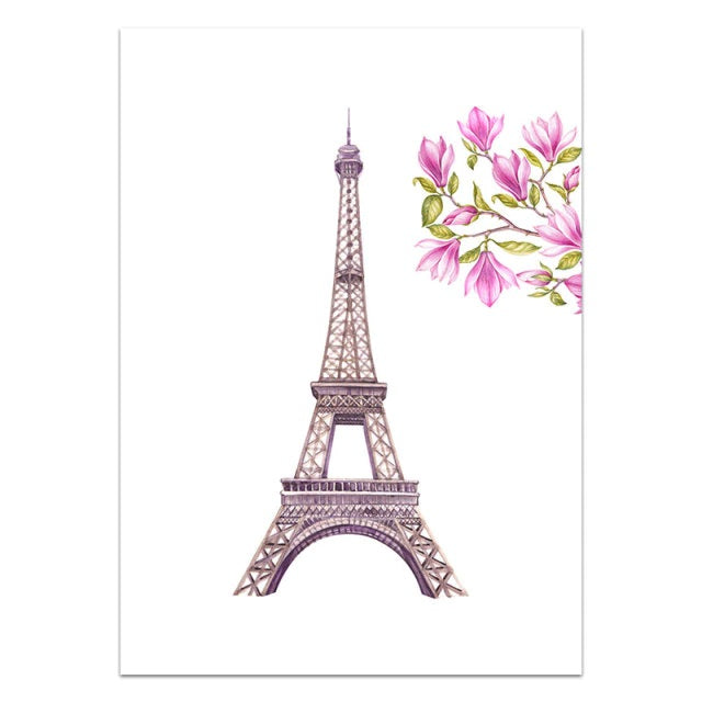 Love in Paris Canvas Print