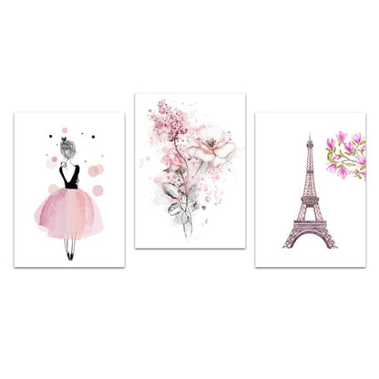 Love in Paris Canvas Print