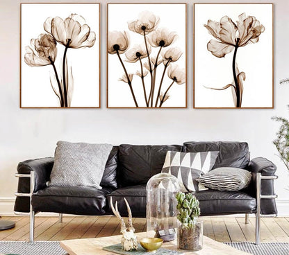 Nordic Flowers Canvas Print