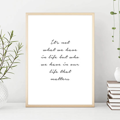 Scandinavian Motivational Canvas Print