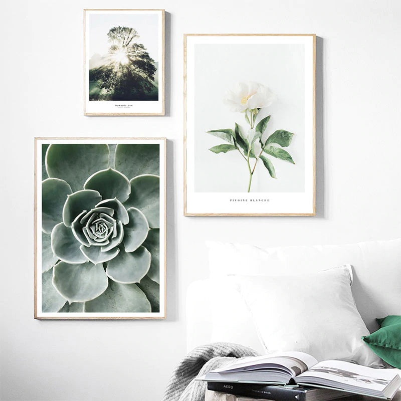 Scandinavian Plants Canvas Print