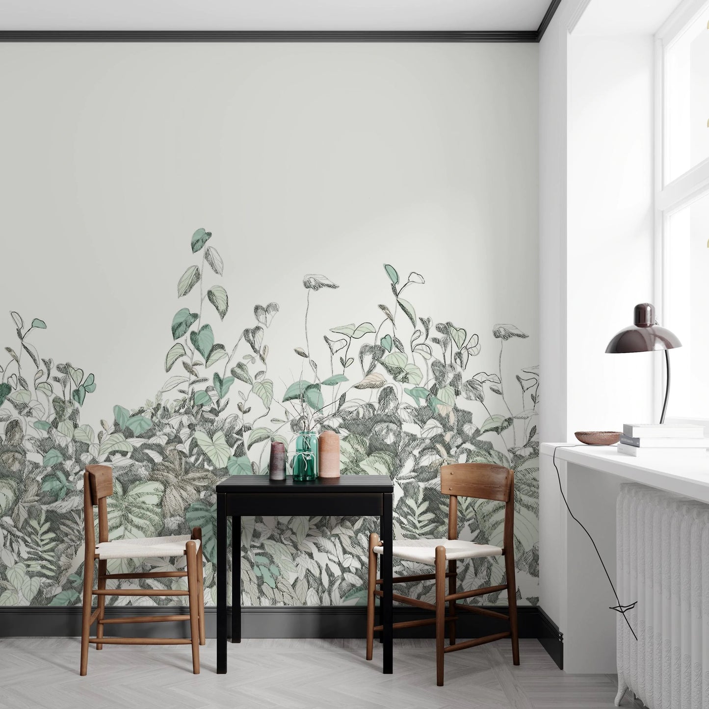 Secret Garden Mural Wallpaper (SqM)