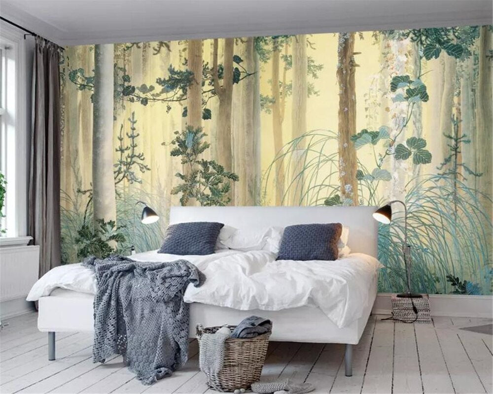 Sunlight Forest Mural Wallpaper (SqM)