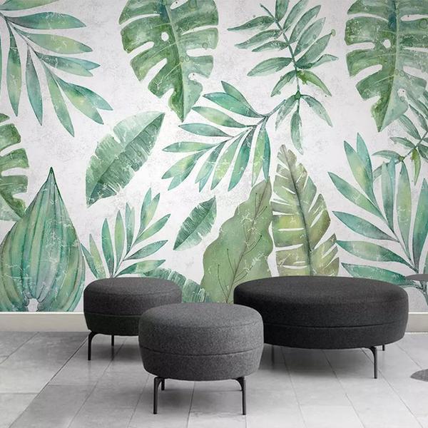 Tropical Herbarium Mural Wallpaper (SqM)