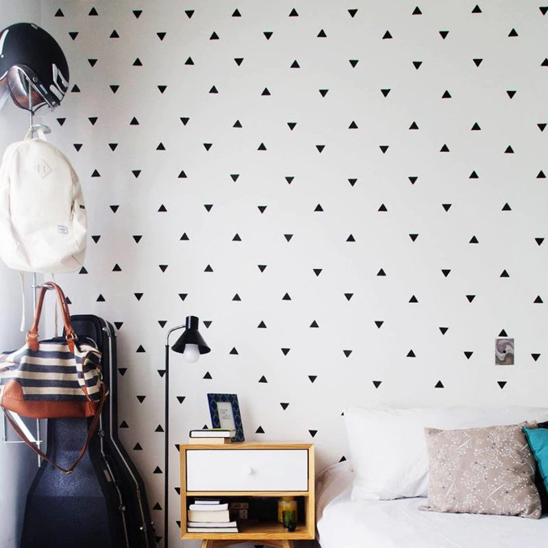 Minimalist Triangles Wall Decal
