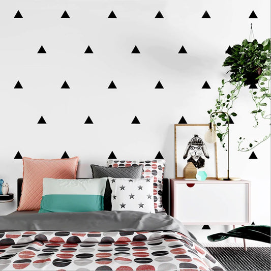 Minimalist Triangles Wall Decal
