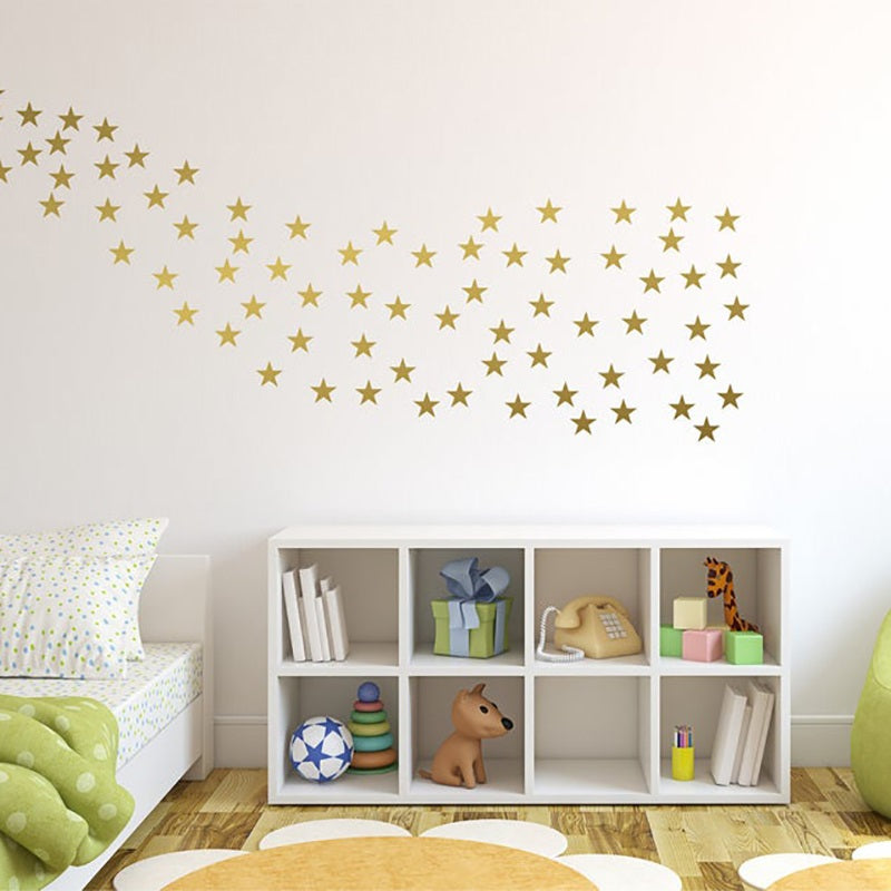Gold Stars Wall Decal