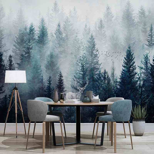 Nordic Forest Mural Wallpaper (SqM)