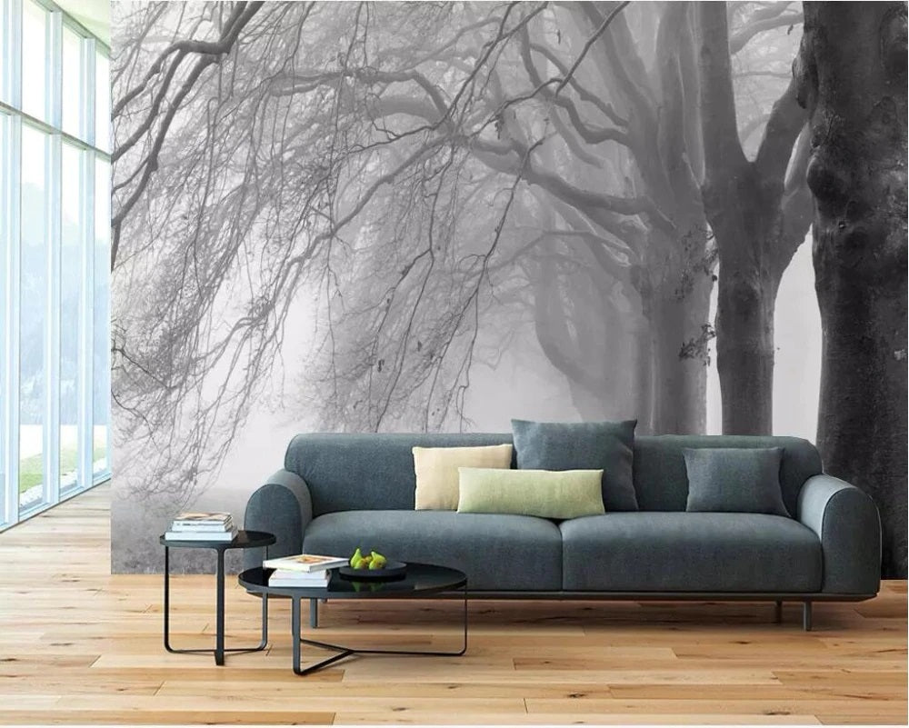 Winter Tree Mural Wallpaper (SqM)