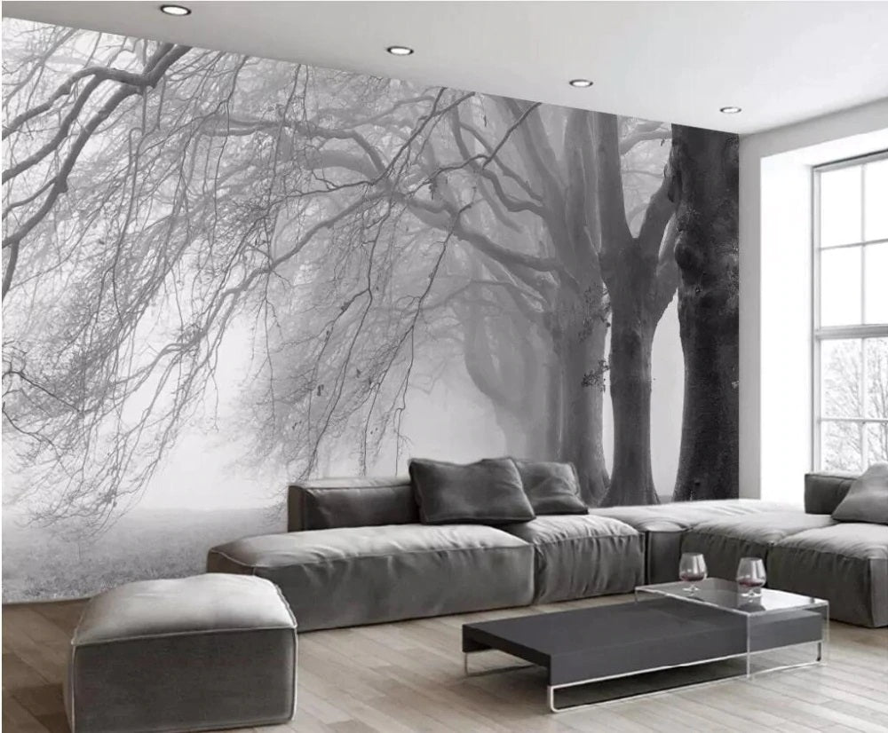 Winter Tree Mural Wallpaper (SqM)