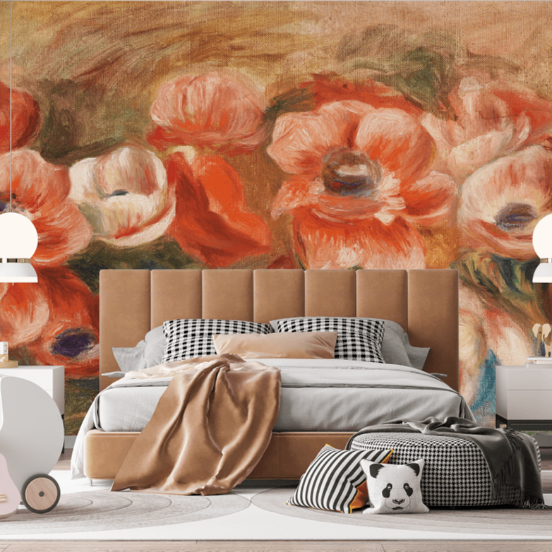 Anemones by Renoir Mural Wallpaper (SqM)