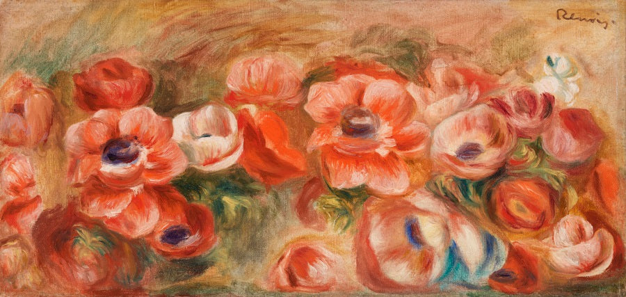 Anemones by Renoir Mural Wallpaper (SqM)