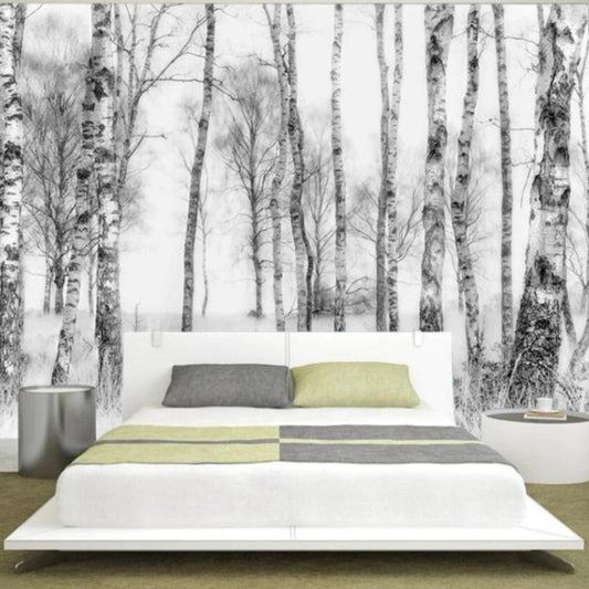 Birch Trees Mural Wallpaper (SqM)
