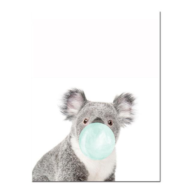 Blue Bubble Animals Collection