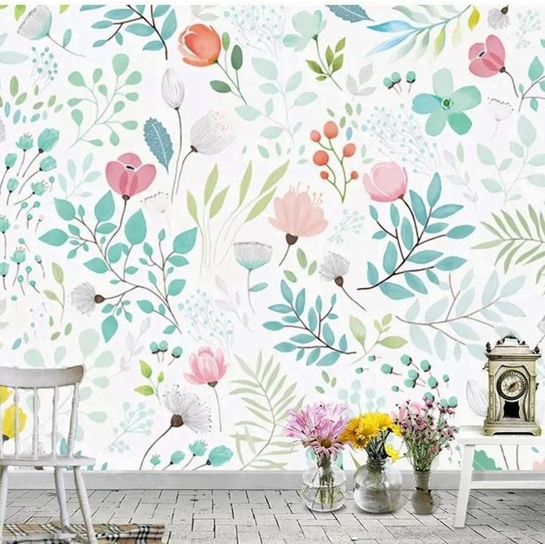 Botanical Floral Wall Mural (SqM)