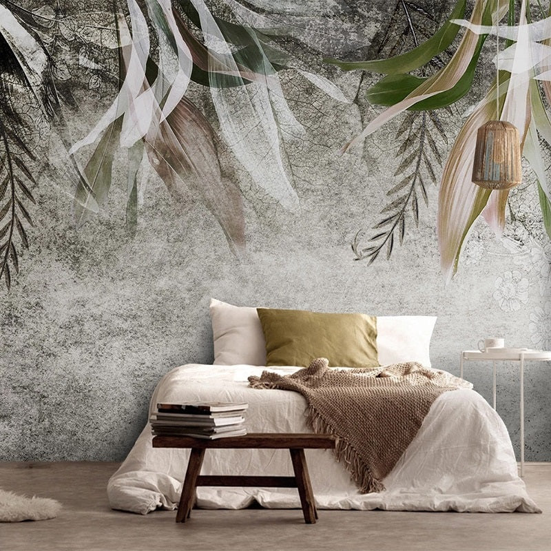 Tropical Breeze Retro Mural Wallpaper (SqM)