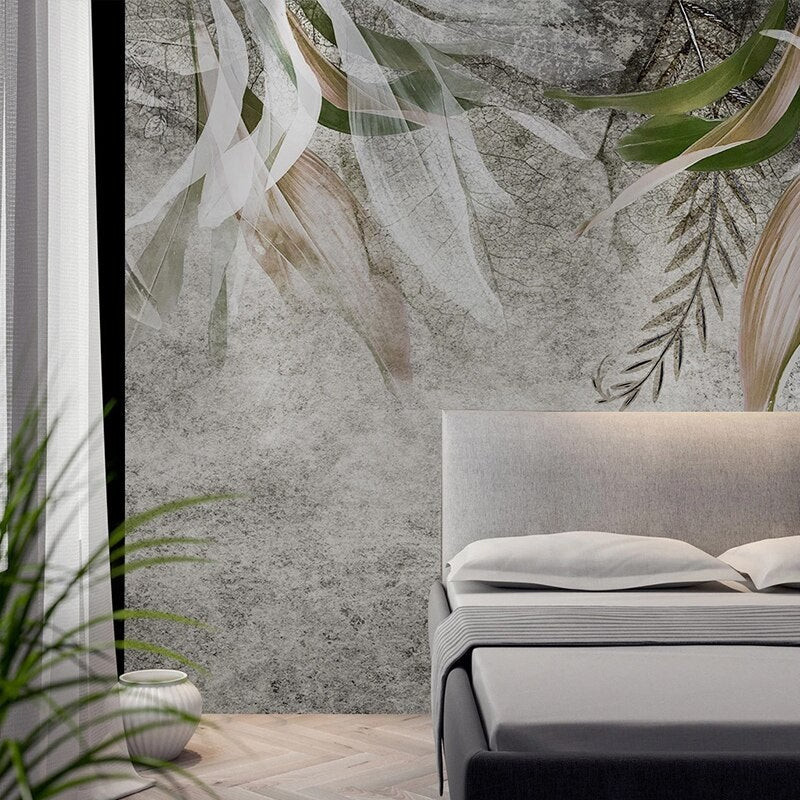 Tropical Breeze Retro Mural Wallpaper (SqM)