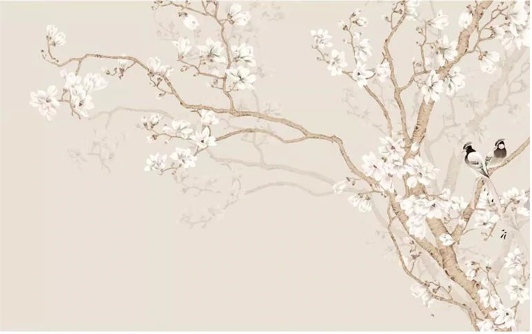 Chinoiserie Chic Mural Wallpaper (SqM)