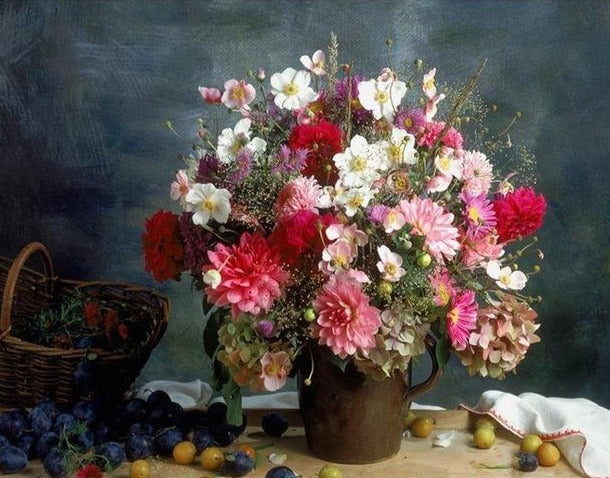 DIY Paint By Numbers - Autumn Harvest Painting Canvas