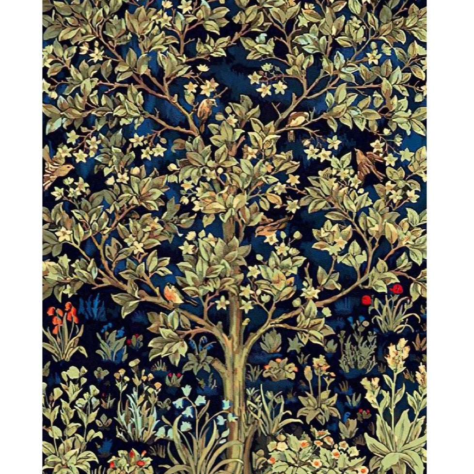 DIY Paint By Numbers - Tree of Life by William Morris Painting Canvas