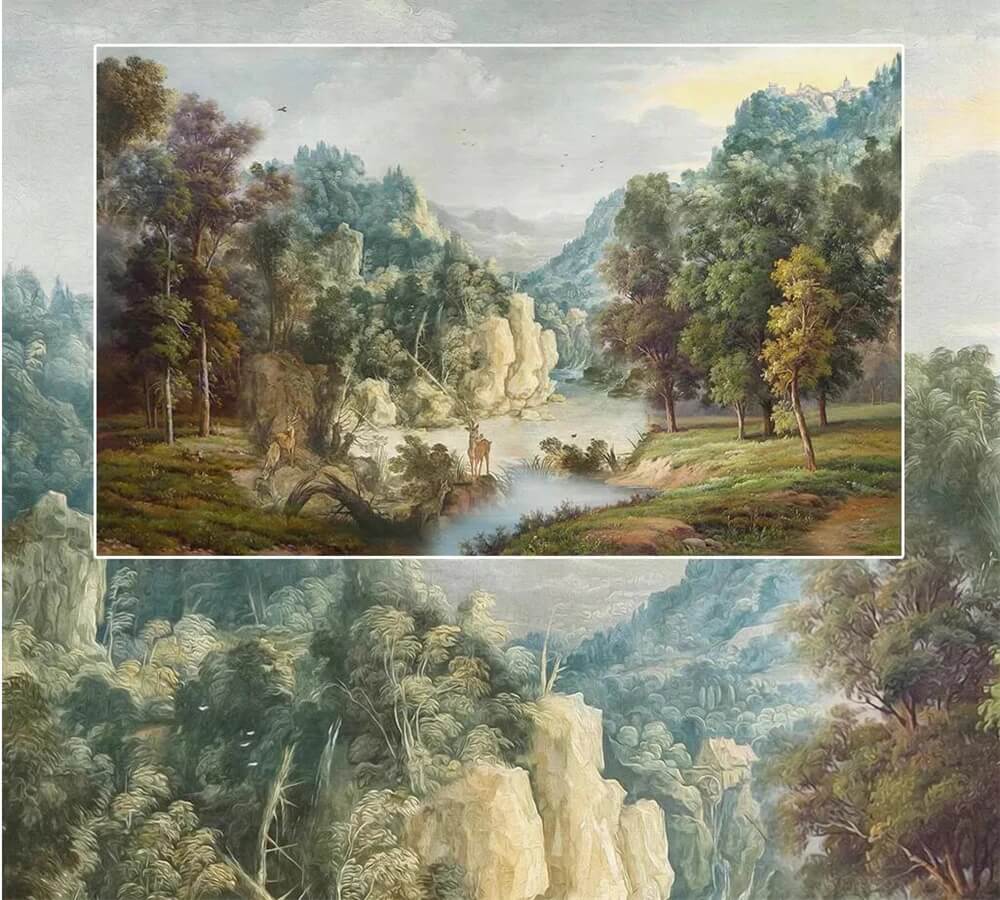 Forest Serenity Mural Wallpaper (SqM)
