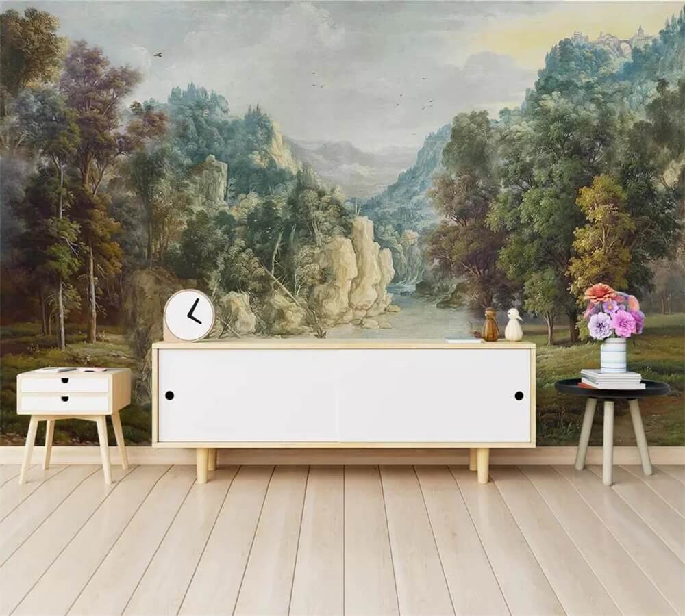 Forest Serenity Mural Wallpaper (SqM)