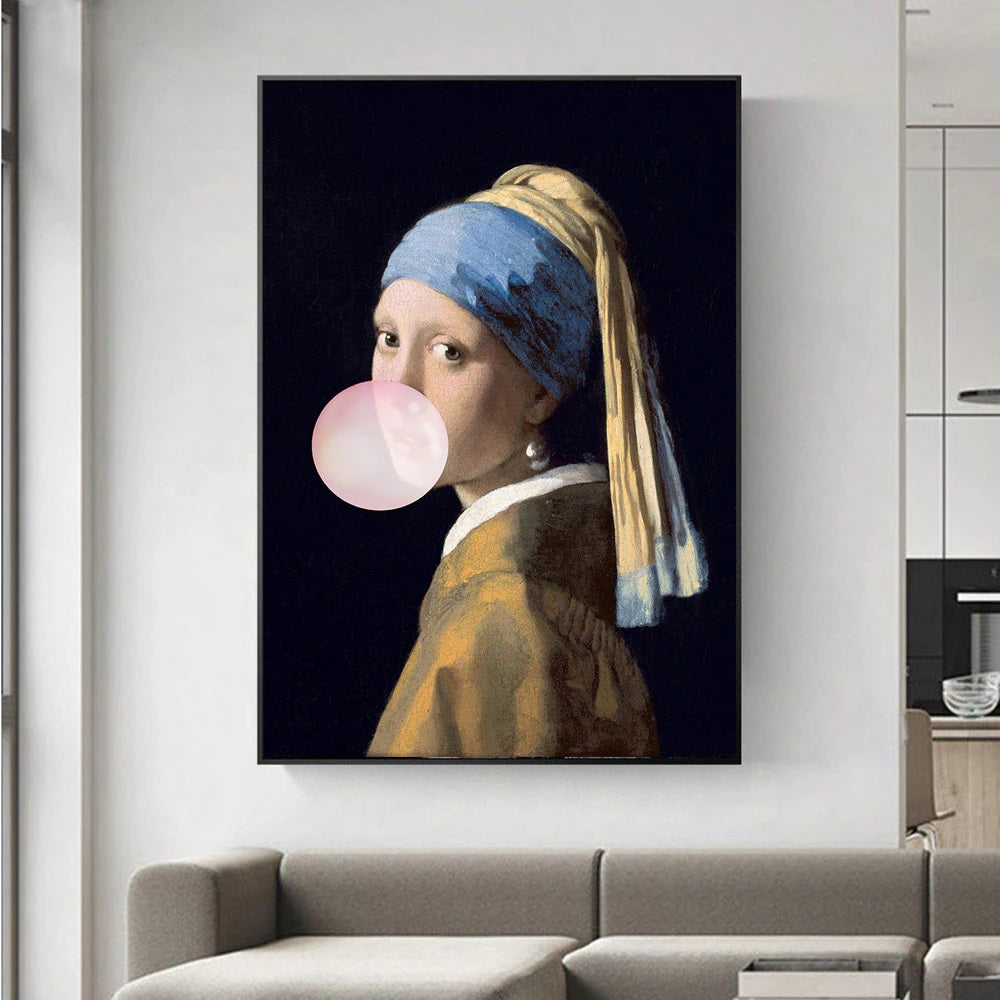 The Girl With A Pearl Earring Canvas Print