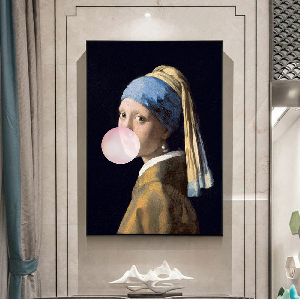 The Girl With A Pearl Earring Canvas Print