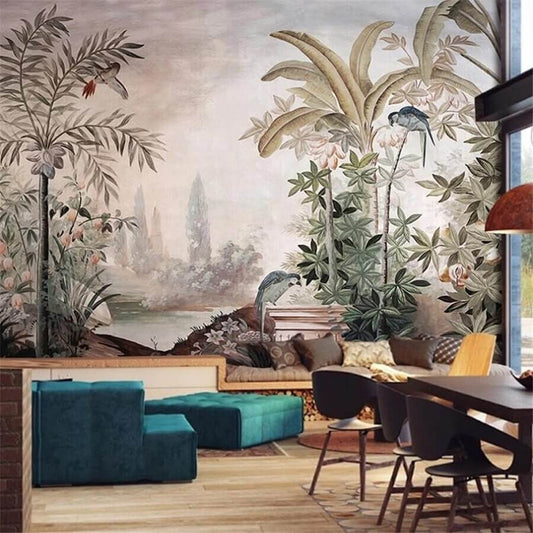 Jungle Paradise Mural Wallpaper (SqM)