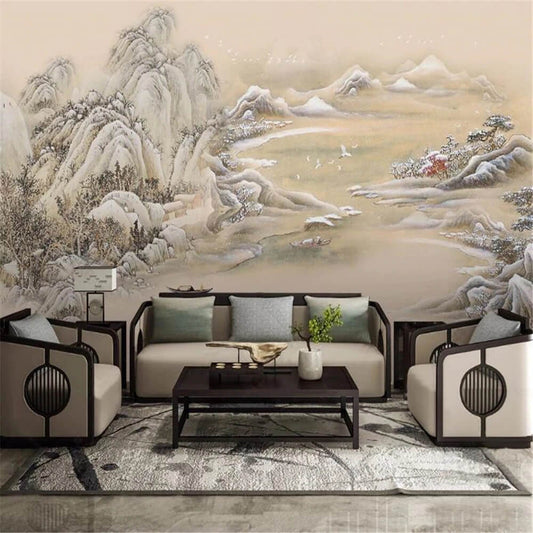 Beautiful Landscape Scenery Mural Wallpaper (SqM)