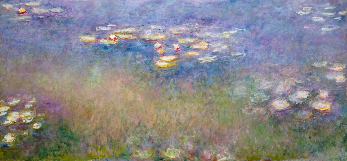 Claude Monet Water Lilies Art Mural Wallpaper (SqM)