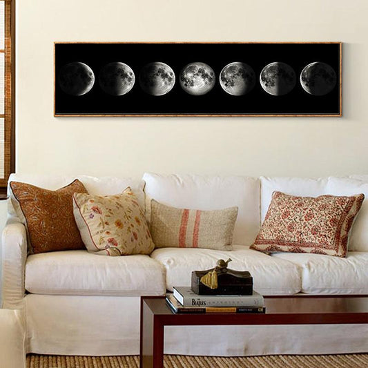 The Moon Eclipse Canvas Print