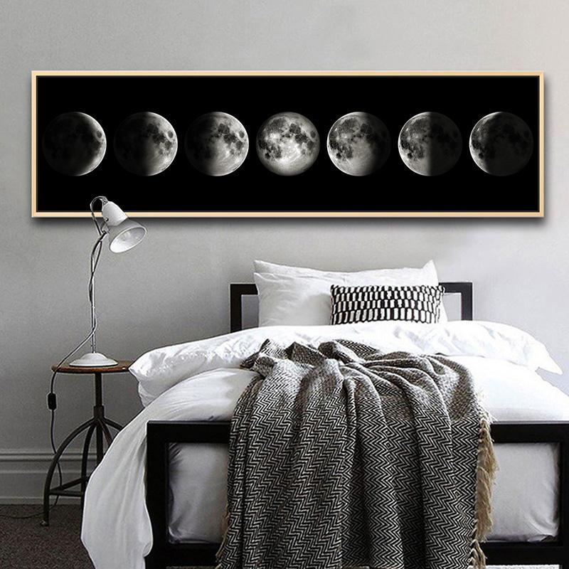 The Moon Eclipse Canvas Print