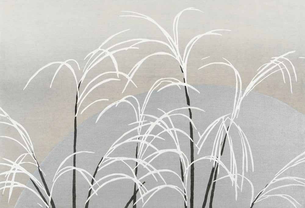 Moon and Grass Mural Wallpaper (SqM)