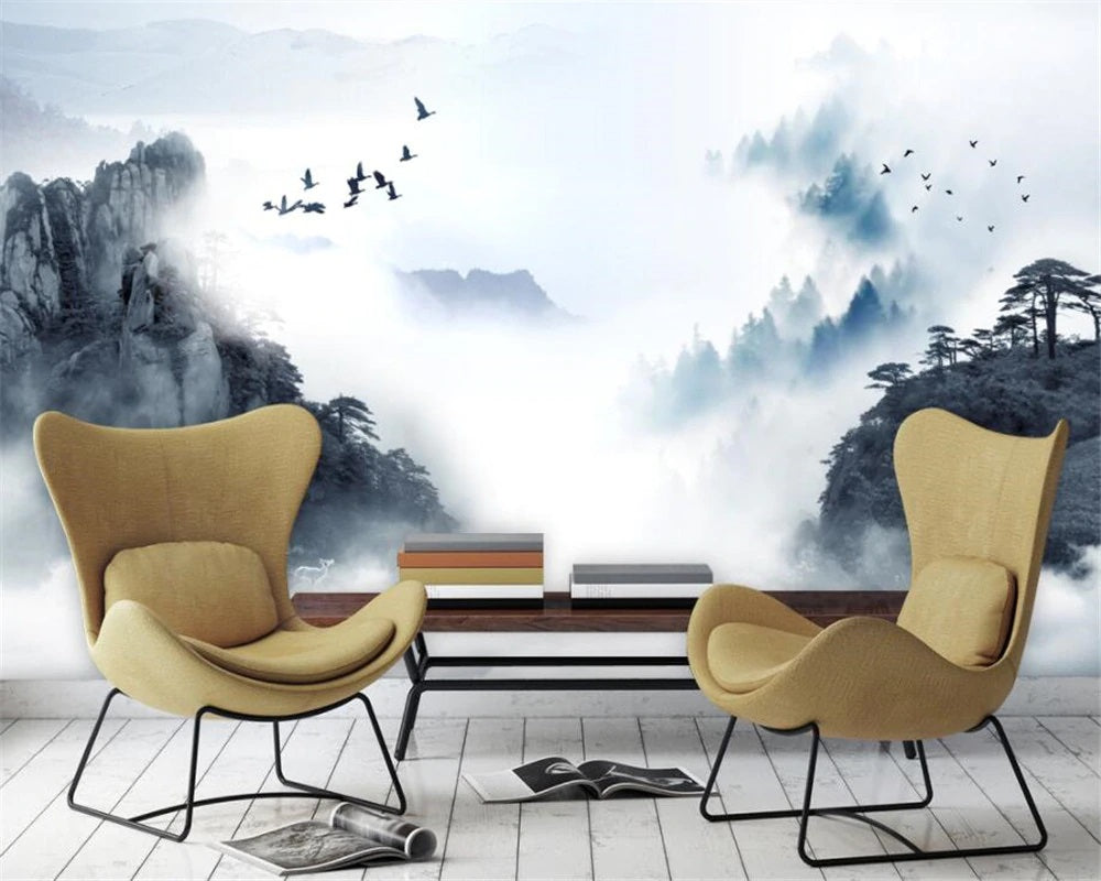 Mountain Mists Wall Mural (SqM)