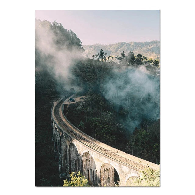 Nordic Landscape Canvas Print