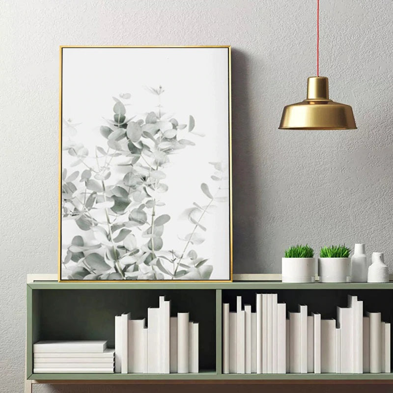 Nordic Minimalist Plants Canvas Print