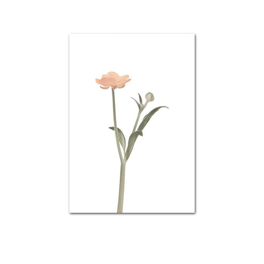 Lilium Nordic Wild Flowers Canvas Print