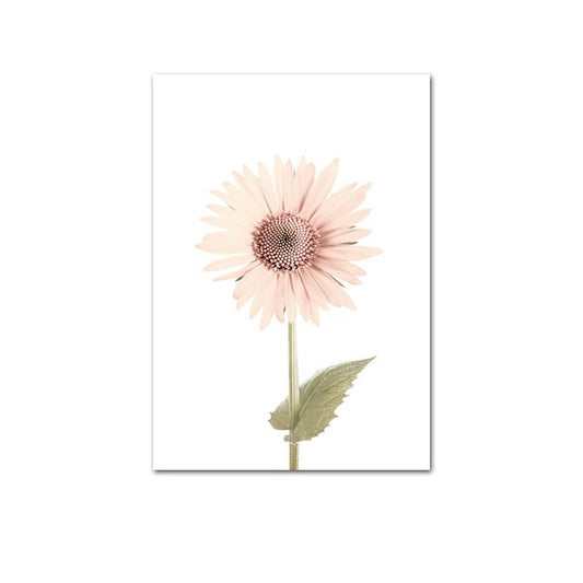 Gerbera Nordic Wild Flowers Canvas Print