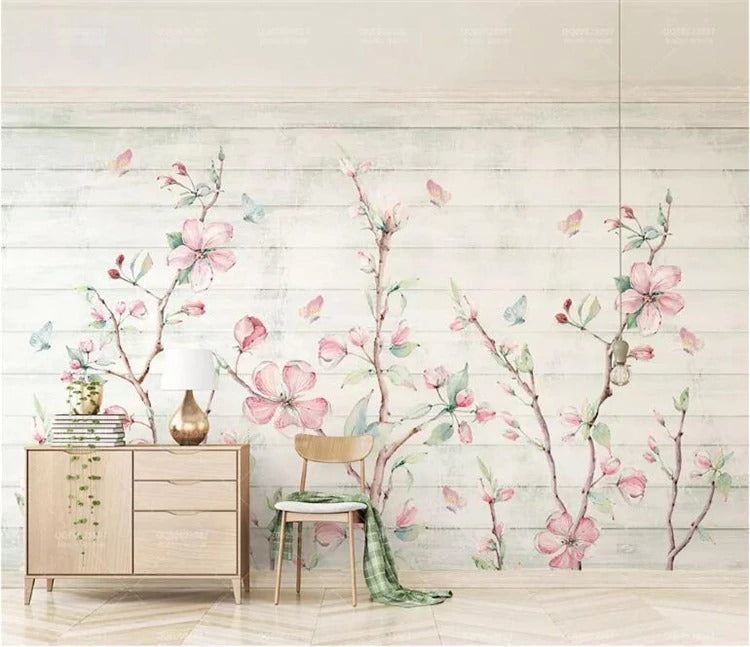 Pastel Sakura Wall Mural (SqM)