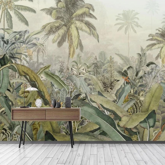 Rainforest Splendor Mural Wallpaper (SqM)