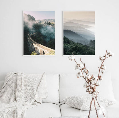 Nordic Landscape Canvas Print