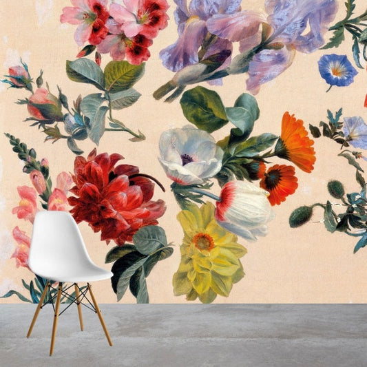 Summer Flowers Mural Wallpaper (SqM)