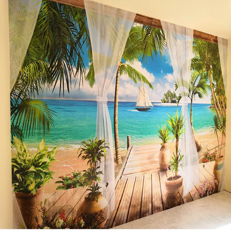 Sunny Beach Wall Mural (SqM)