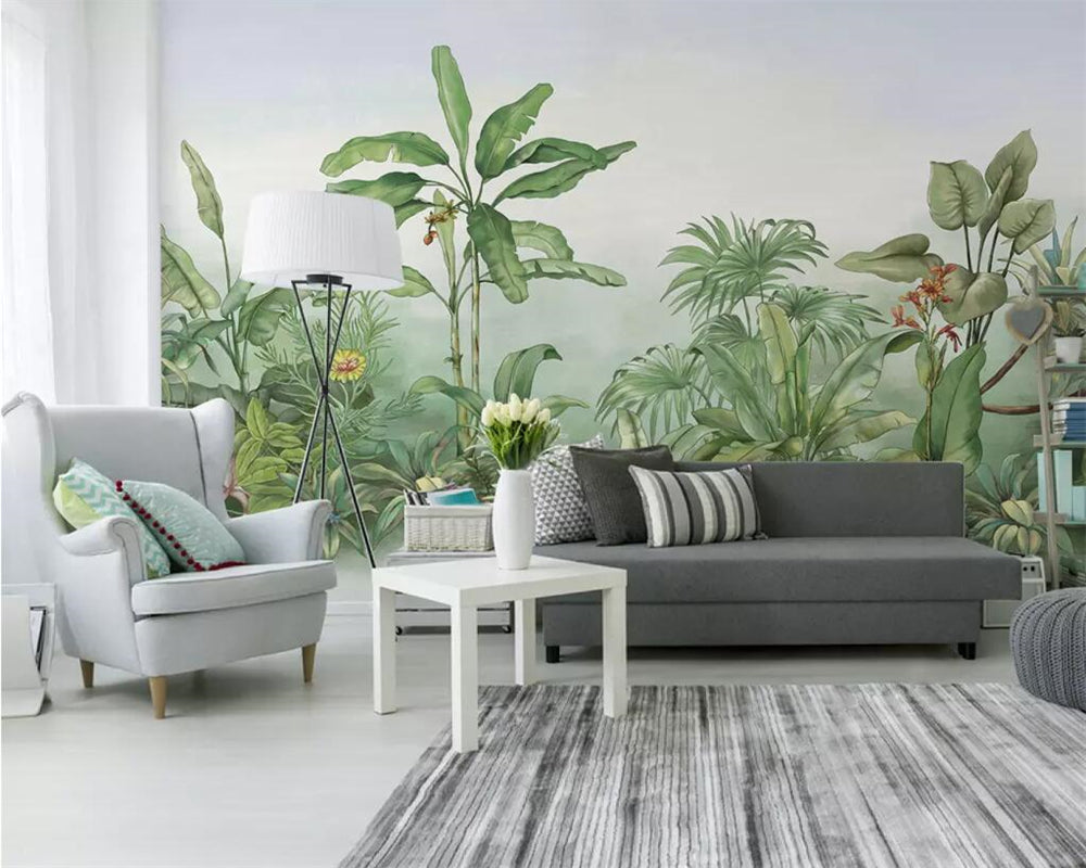 Tropical Forest Mural Wallpaper (SqM)