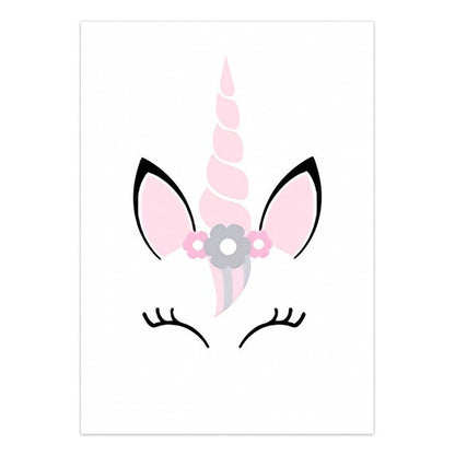 Unicorn Baby Canvas Print