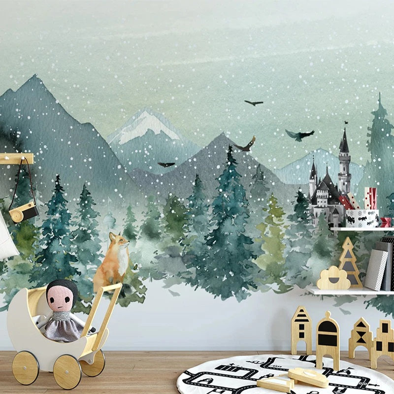 Winter Tale Mural Wallpaper  (SqM)