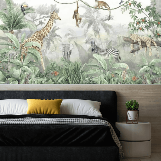 Jungle Habitat Mural Wallpaper (SqM)