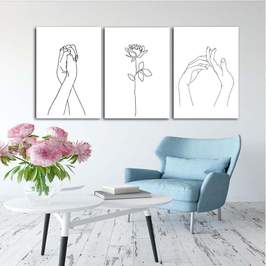 Line Touch Prints