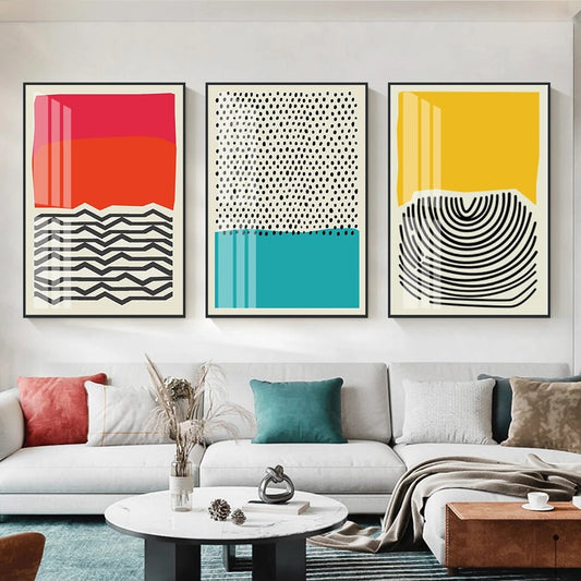Fingerprint Abstract Canvas Prints | Works Of Art For Office Living Room Modern Home Interior Décor